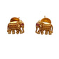 Gold-plated elephant design necklace set for women online