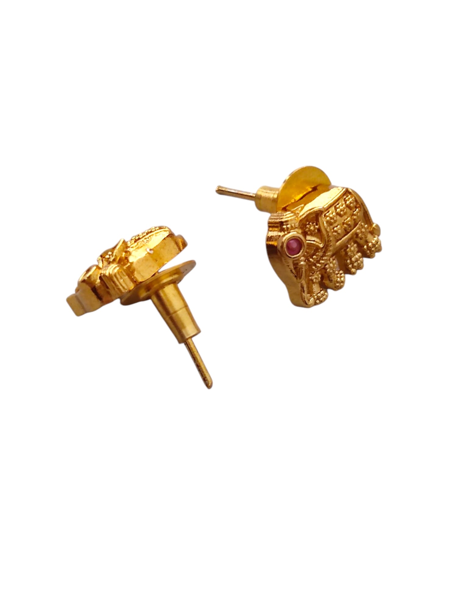 Gold-plated elephant design necklace set for women online