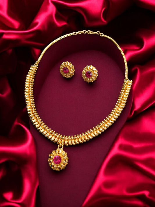 Gold Necklace Set