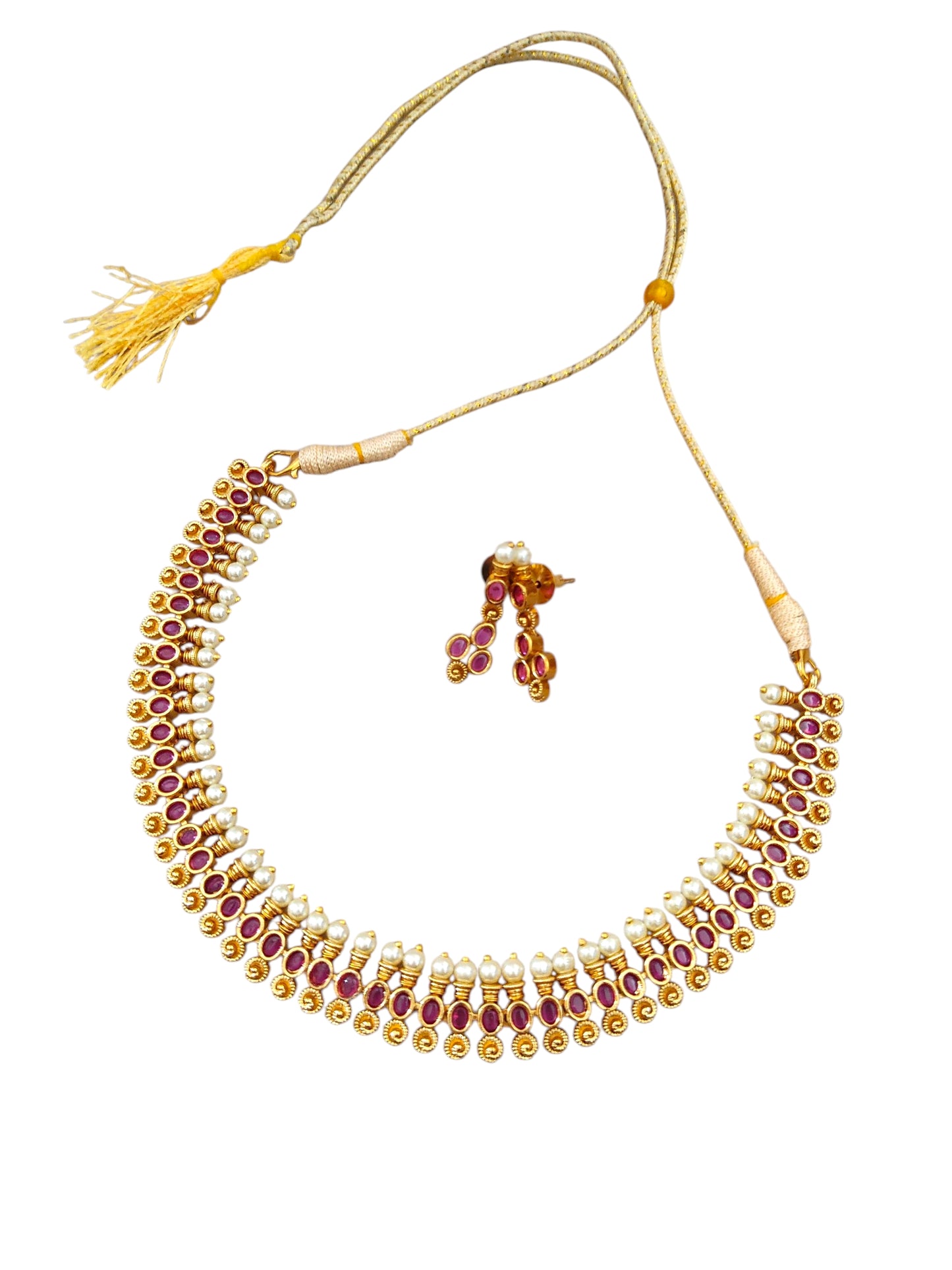 Red Necklace - PA207N25