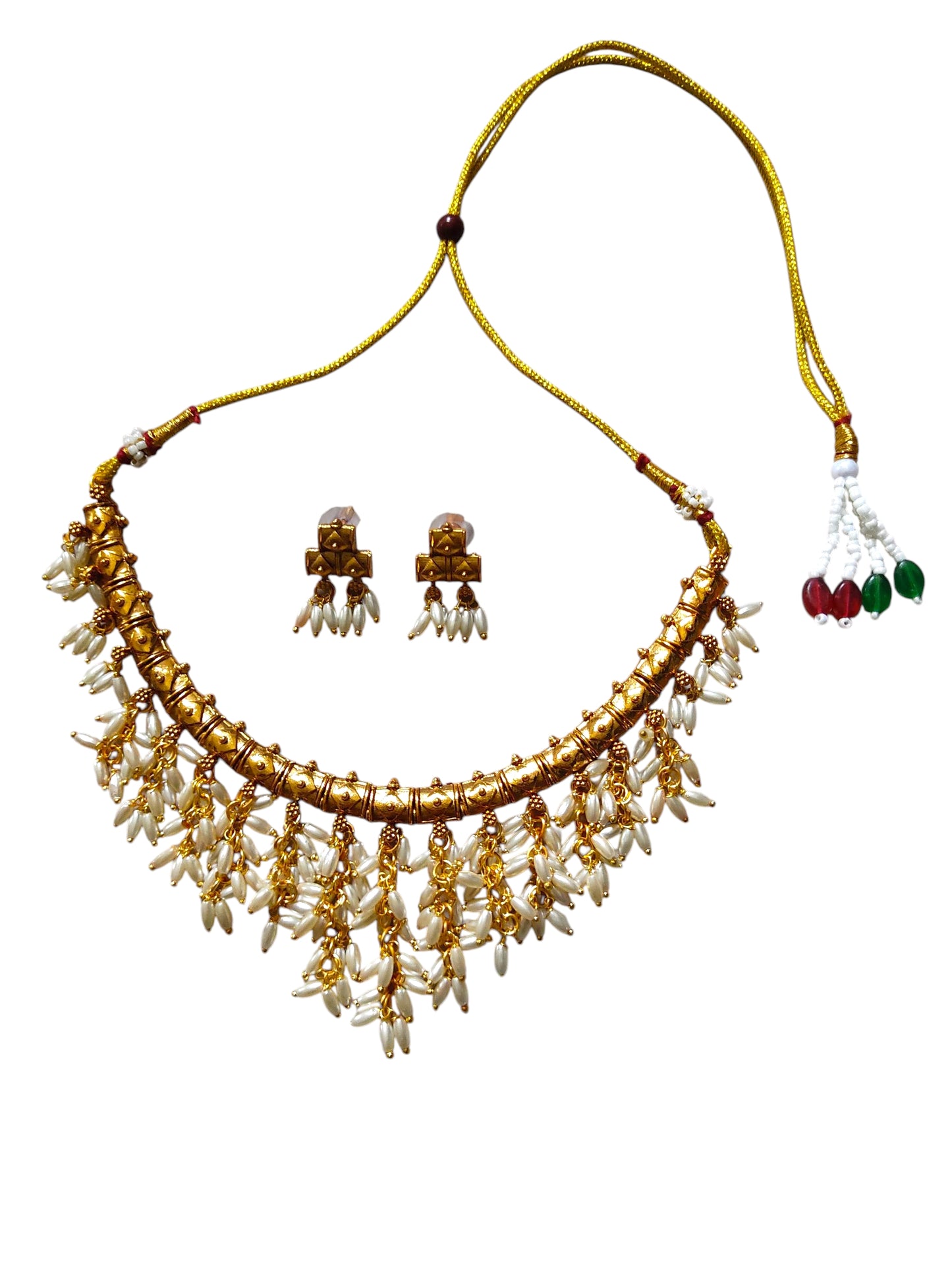 Pearl Necklace Set - PA209N25