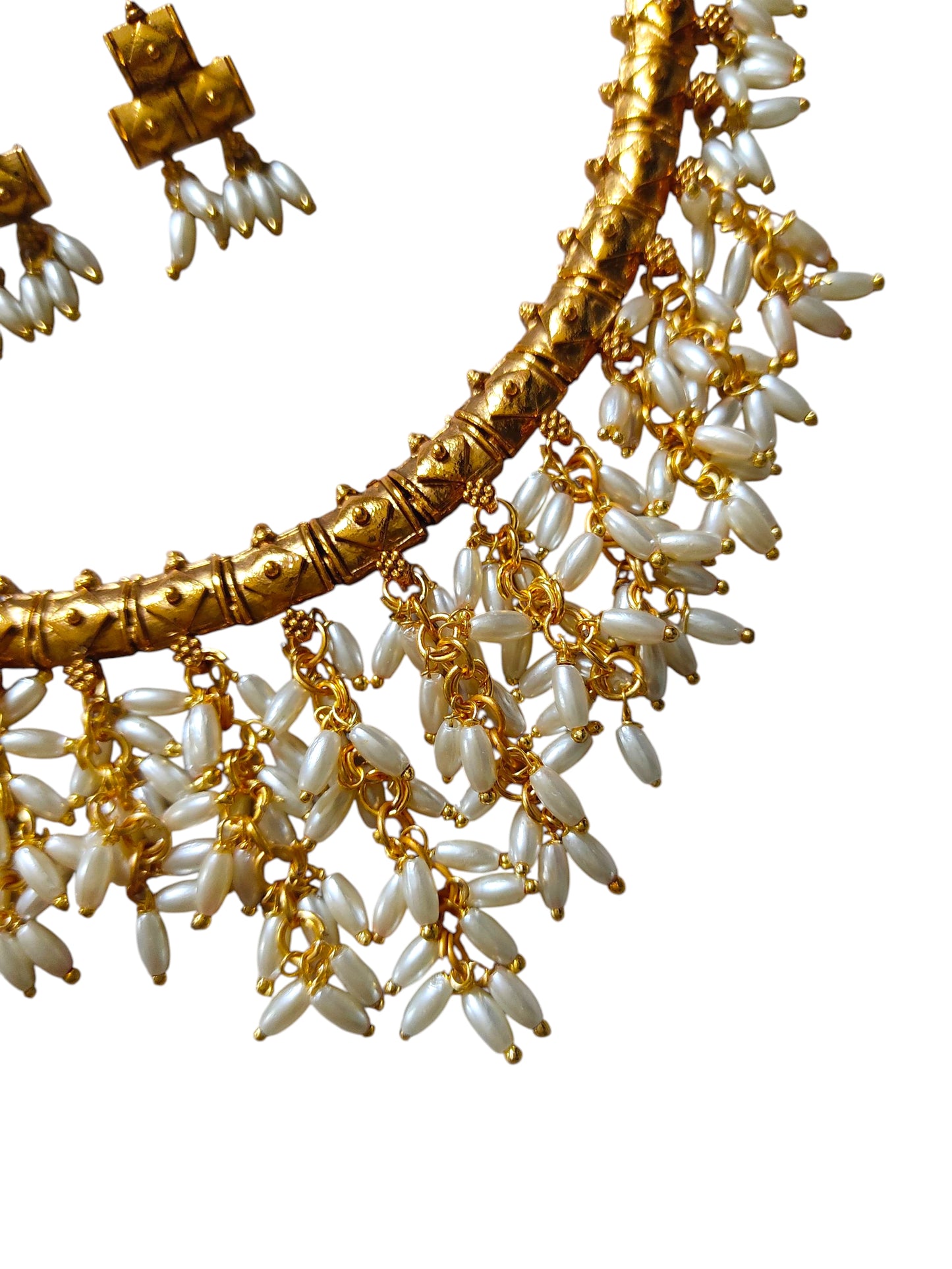 Pearl Necklace Set - PA209N25