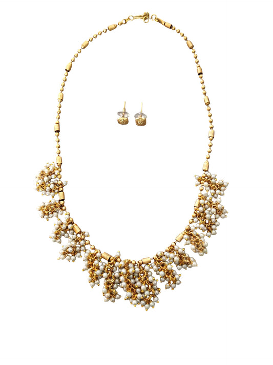 Pearl Necklace Set - PA210N25