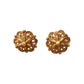 plain gold plated necklace set for women