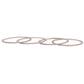 Silver American Diamond Zircon Bangles for women