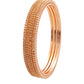 rose gold american diamond bangles for women