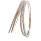 Silver American Diamond Zircon Bangles for women