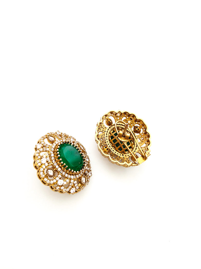 Victorian Earrings Studs - PD008EE22
