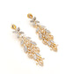 Women artificial diamond earrings