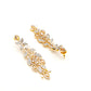 Women artificial diamond earrings