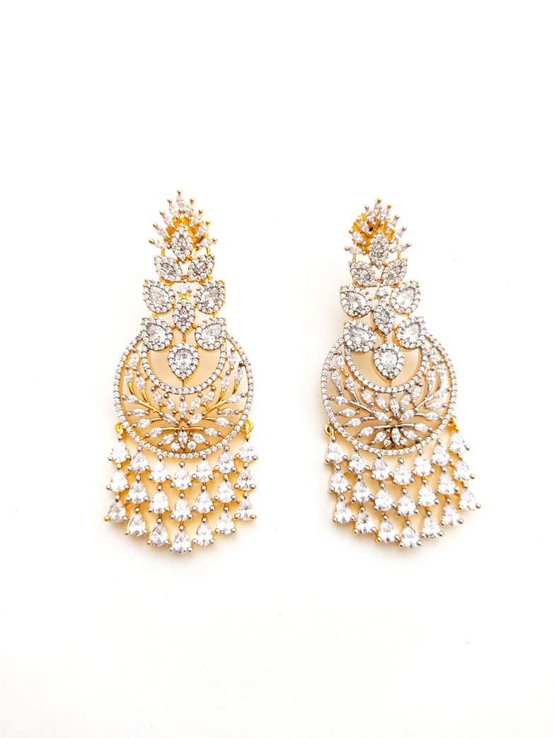 Statement Chandbali Diamond earrings for women