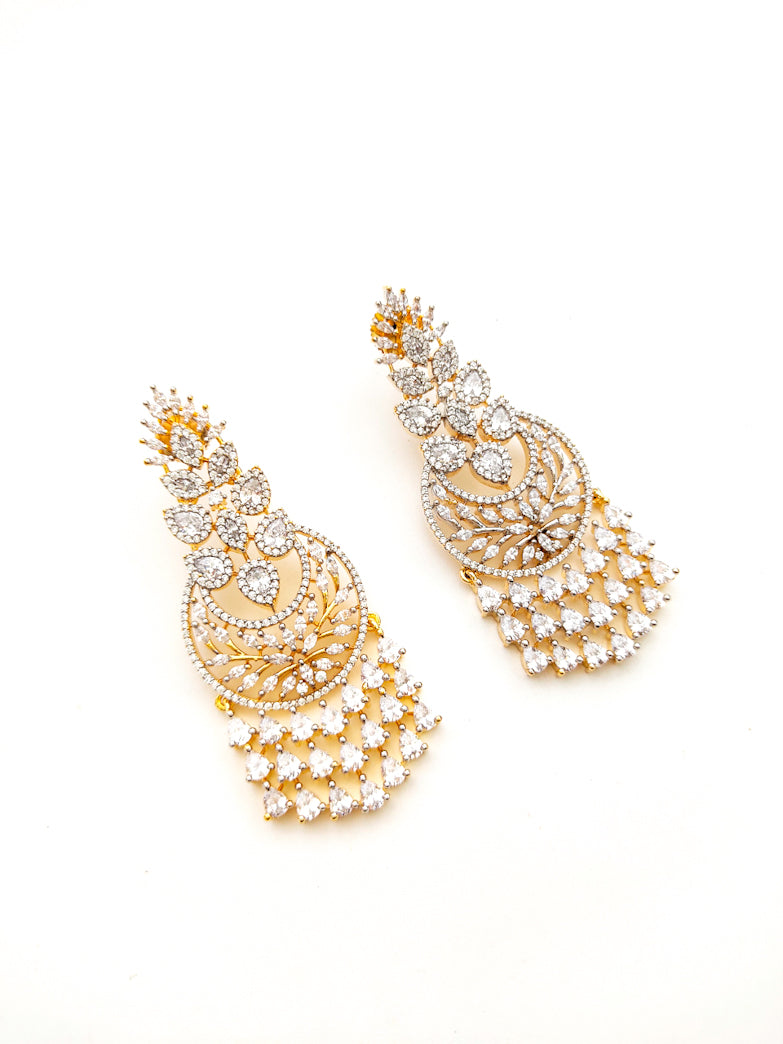 Statement Chandbali Diamond earrings for women