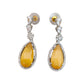 deepika padukone oscar necklace . American diamond necklace with yellow stone