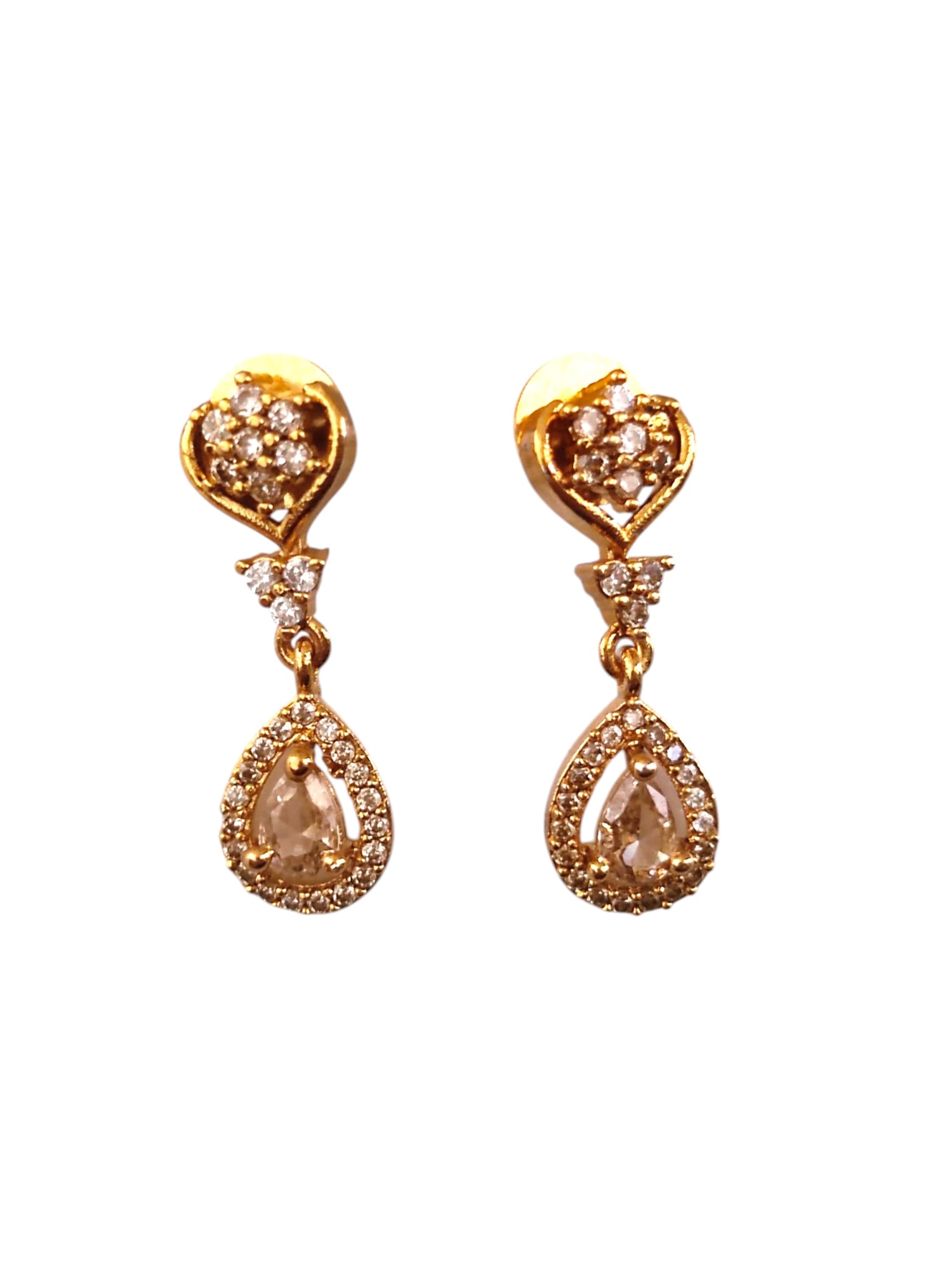 american diamond necklace set for women online