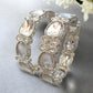 silver plated kundan bangles for women
