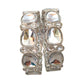 silver plated kundan bangles for women