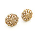 Kundan studs earrings in Victorian polish