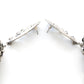 big oversized oxidised jhumka earrings