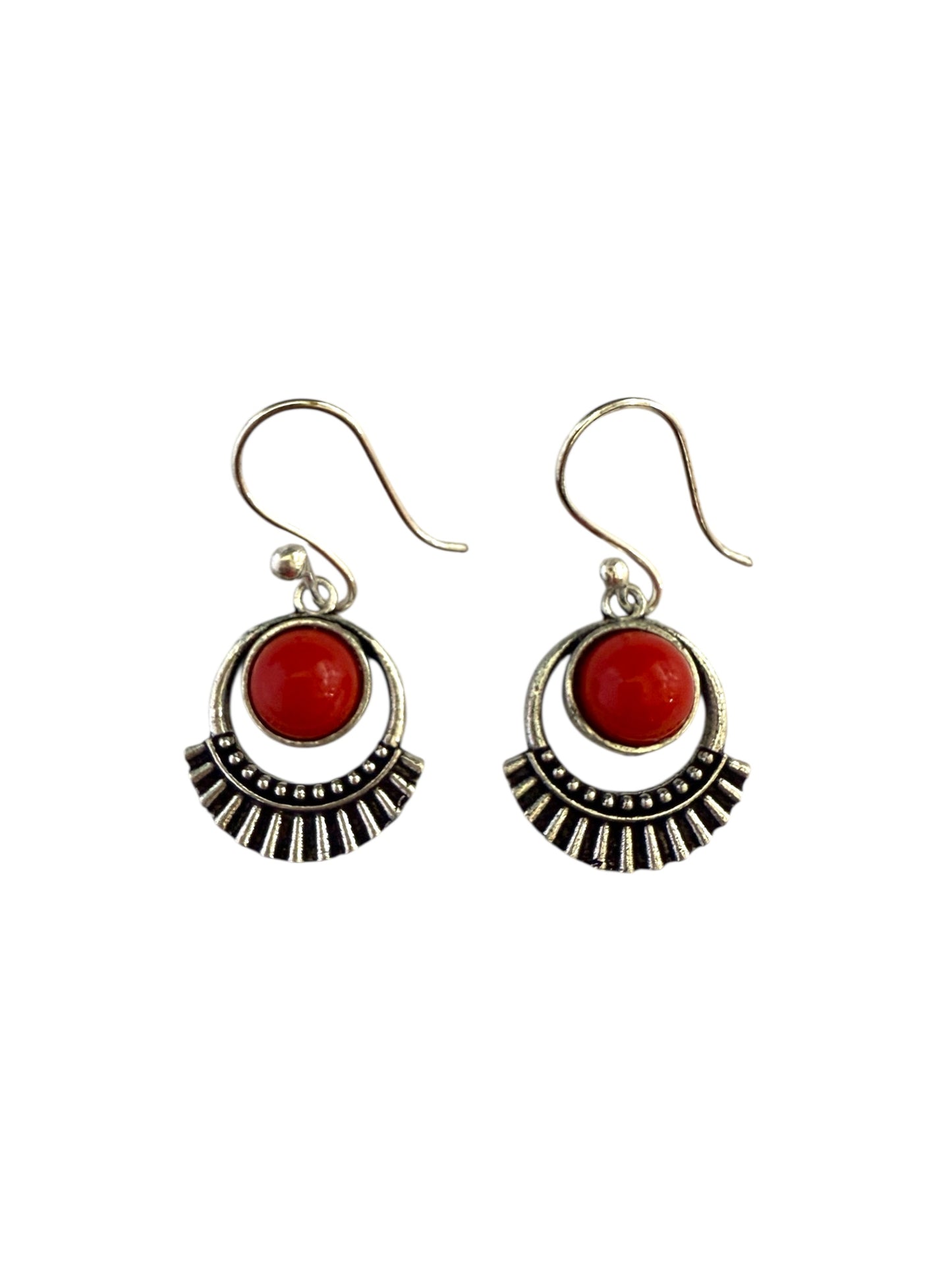 Oxidised Drop Earrings - PX030EE26