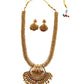 Antique pendant long necklace set for women online