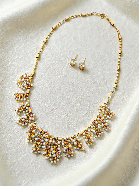 Pearl Necklace Set - PA210N25
