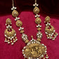 Temple Jewellery Set with God Vishnu Pendant