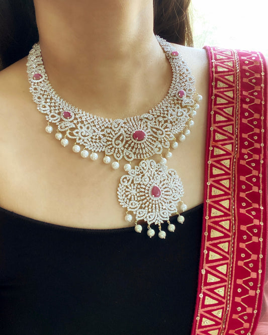 Diamond Necklace - PD010N22