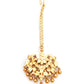 Gold-plated Kundan Stone Studded Jadau Maangtikka