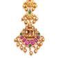 Temple Jewellery Maangtikka with Goddess Lakshmi