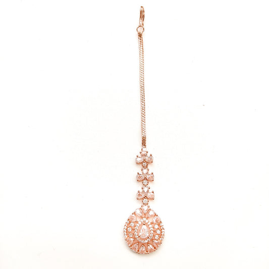 Rose Gold maangtikka