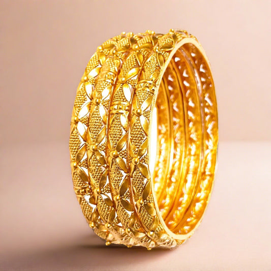Buy Gold Plated Bangles Online in India