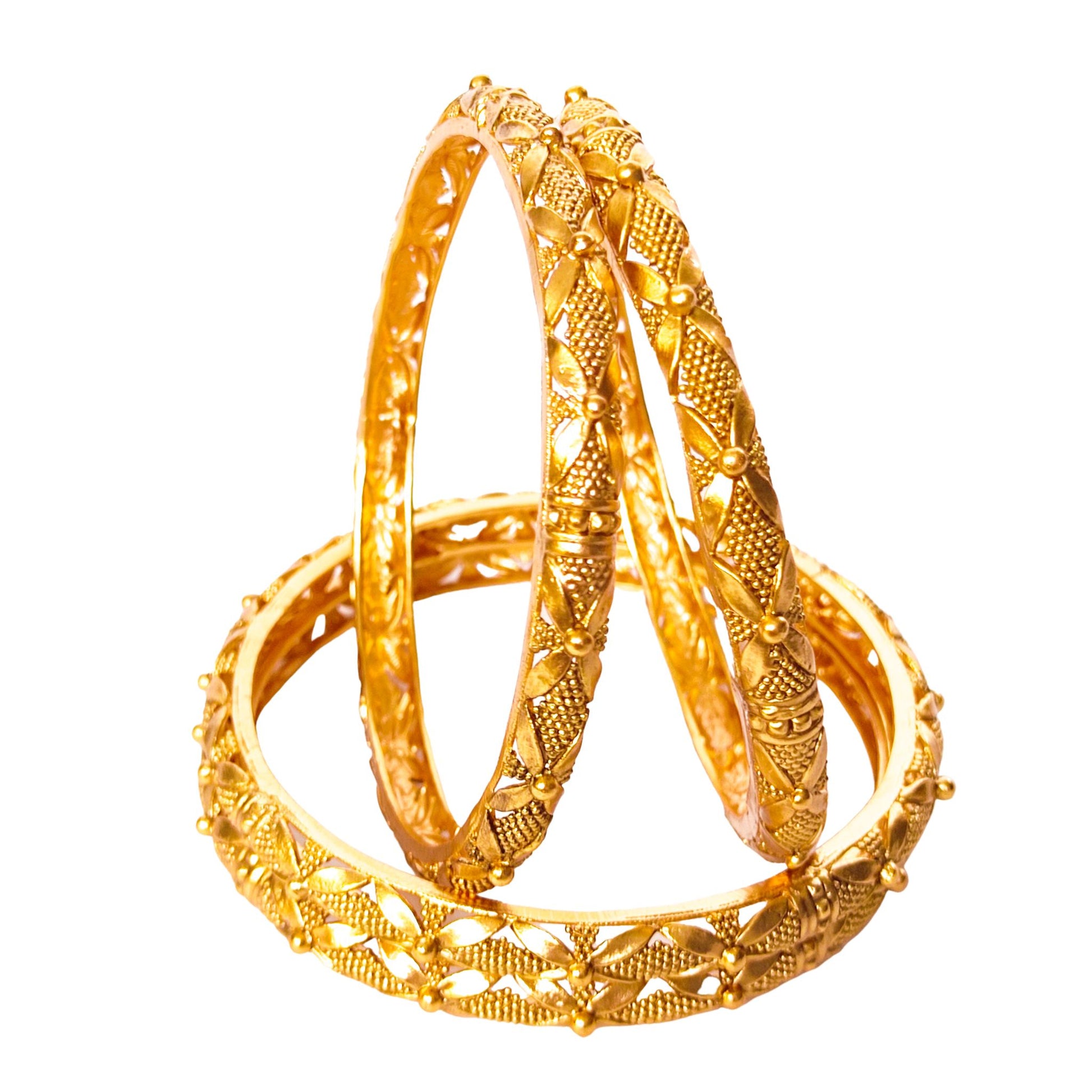 Buy Gold Plated Bangles Online in India