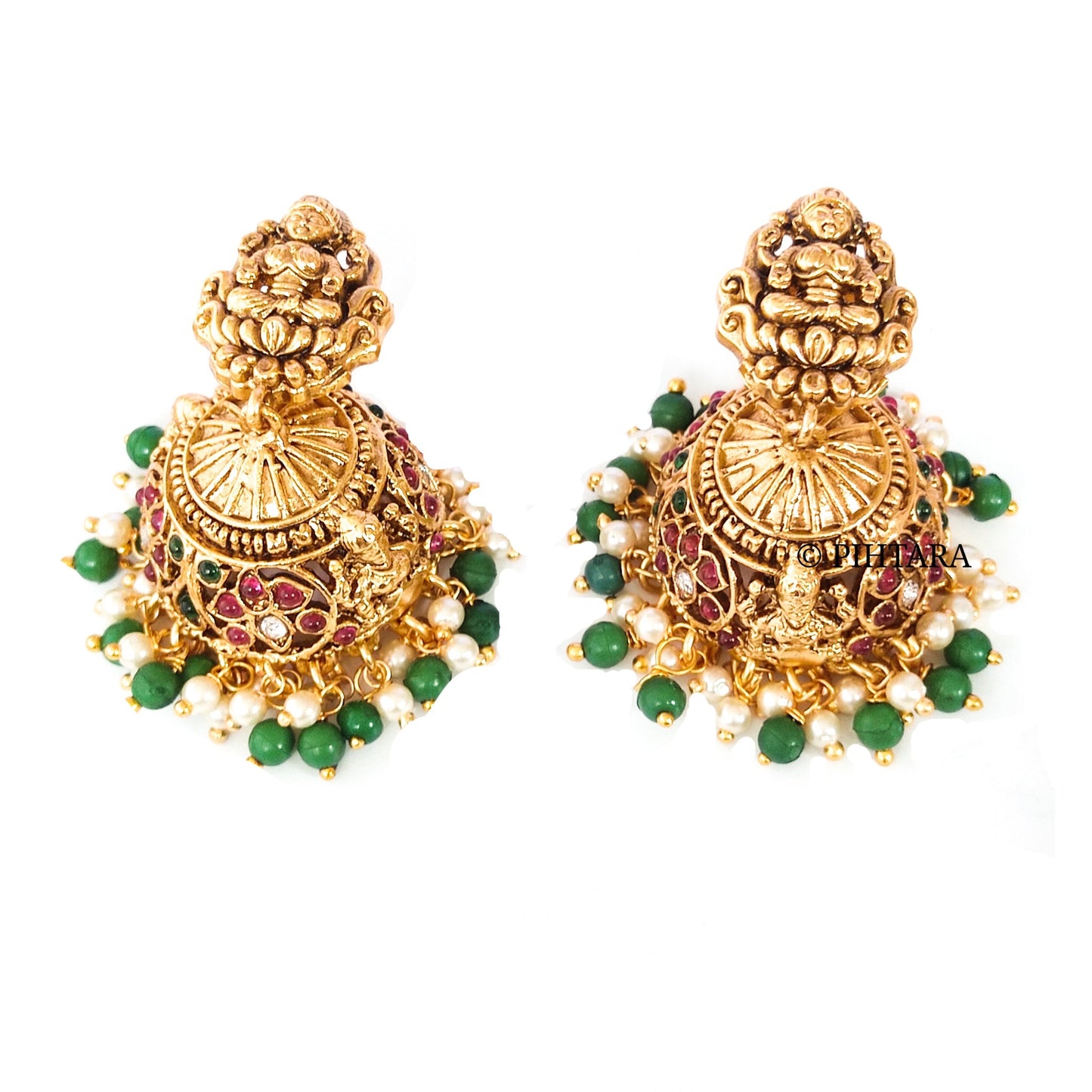 gold replica bridal necklace set