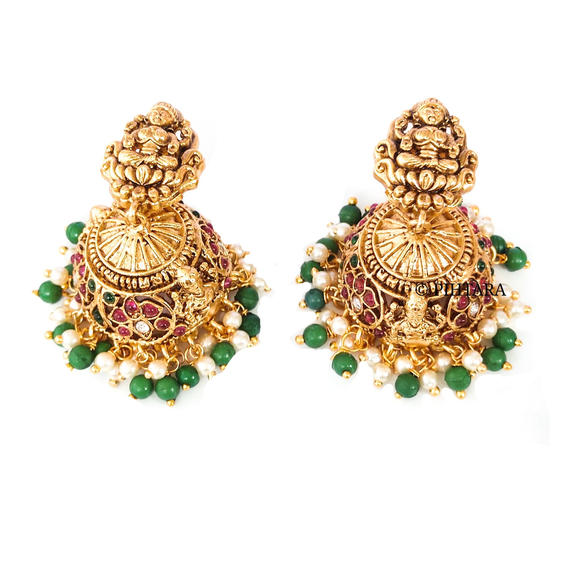 gold replica bridal necklace set