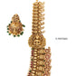gold replica bridal necklace set