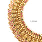 gold replica bridal necklace set