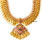 long gold plated coin haaram