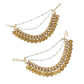 Gold earchains and maatils