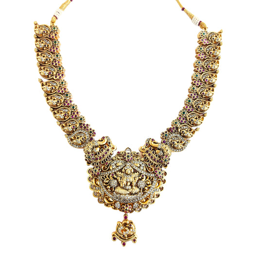 shop gold black antique necklace online