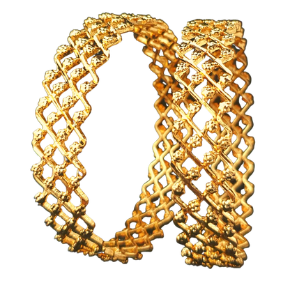 Buy Gold Plated Bangles Online in India