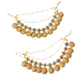 Gold earchains and maatils