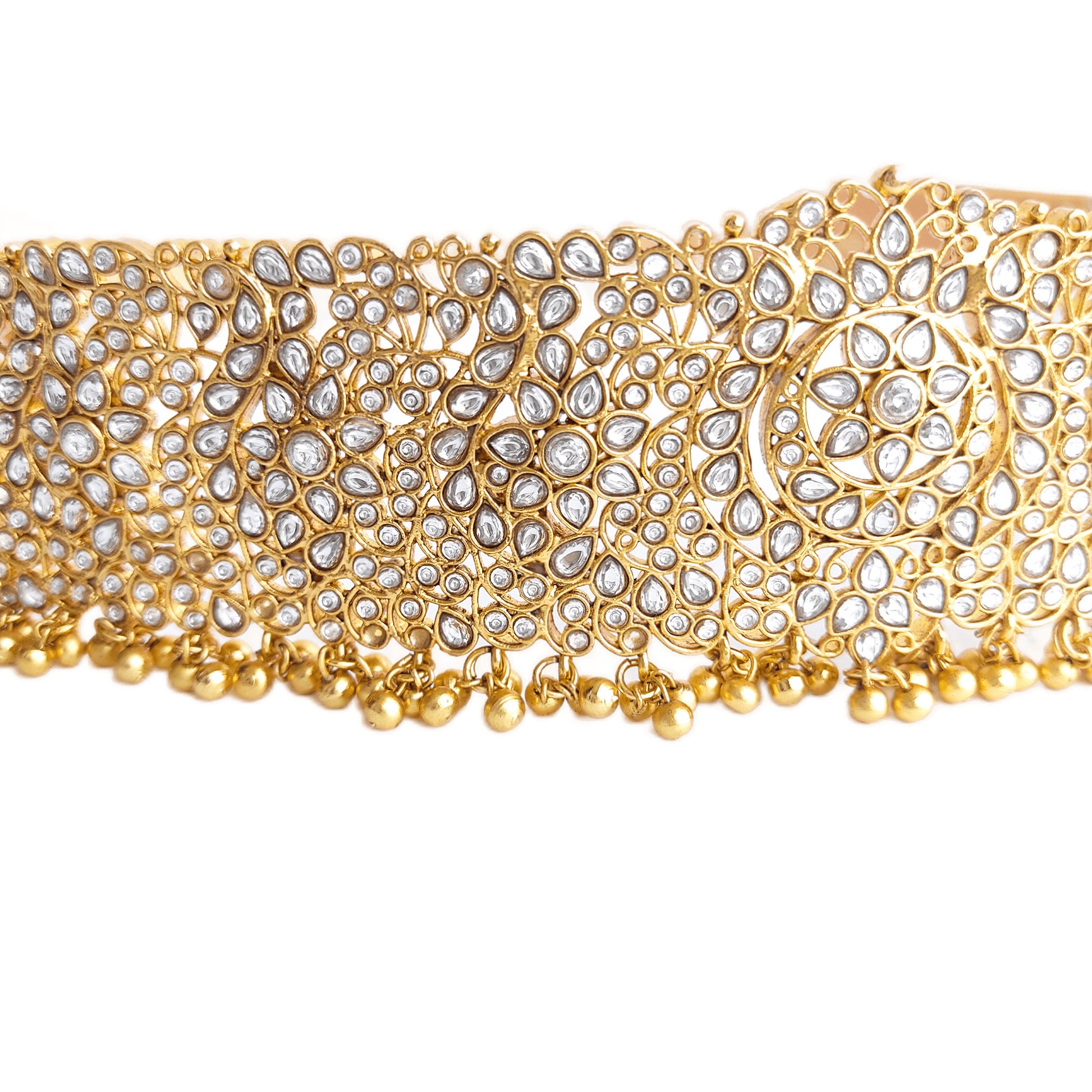 Bridal kundan hip belt for weddings