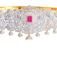 artificial diamond hip belt vaddanam
