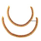antique gold anklets