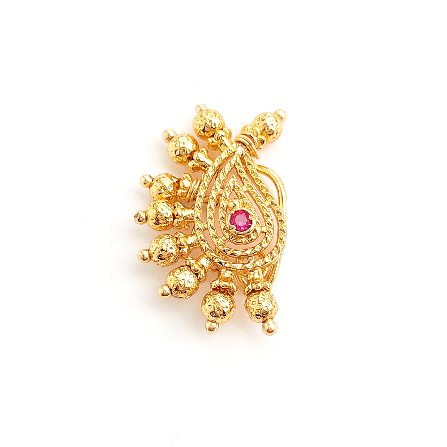 Gold nose pin under 500