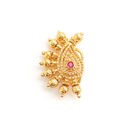 Gold nose pin under 500