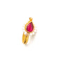 jadau kundan nose pin