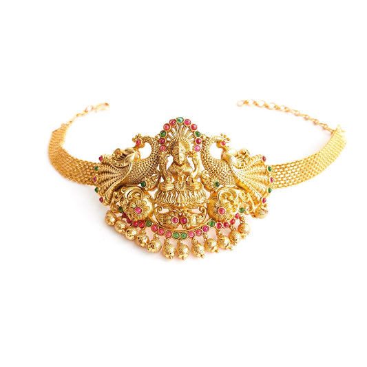 Gold vanki or bajuband for brides. Bridal Accessories.