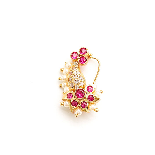 marathi nose pin or nath