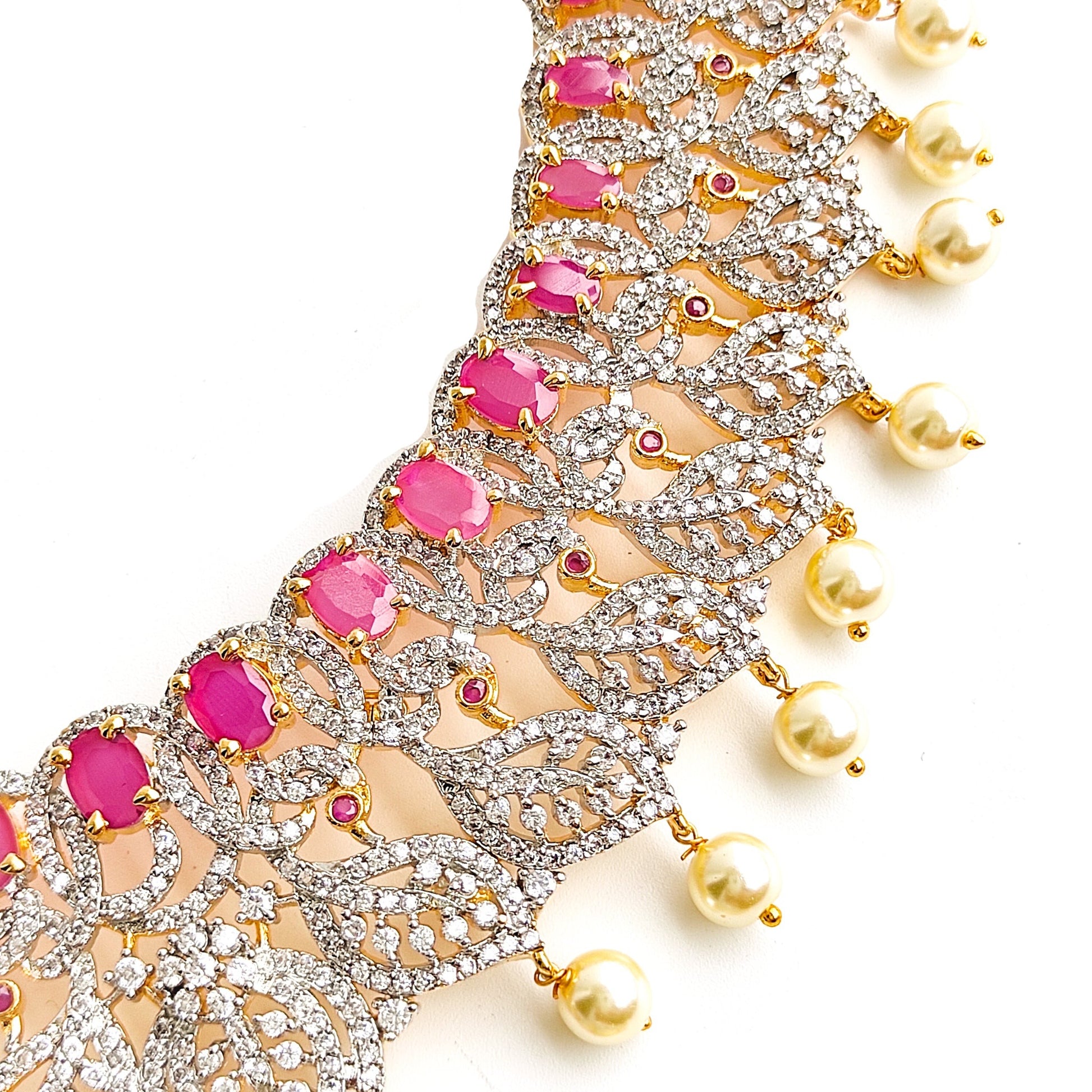 diamond bridal jewellery set